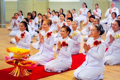 ภาพ No.92656:พิธีทอดกฐินวัดพระธรรมกายนอร์ธสวีเดน เพื่อปฏิสังขรณ์ ซ่อมแซมประตูและหน้าต่าง วันเสาร์ที่ 4 พฤศจิกายน พ.ศ. 2566 ณ เมือง แยฟเล่ ประเทศสวีเดน