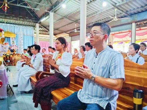 ภาพ No.163880:โครงการกฐินสามัคคีทั่วไทย 30,000 วัด บูชาธรรม 80 ปี หลวงพ่อธัมมชโย โดย คณะศิษยานุศิษย์วัดพระธรรมกาย ณ วัดโพธิ์พิทักษ์ จ.ชัยนาท วันที่ 20 ตุลาคม พ.ศ. 2567