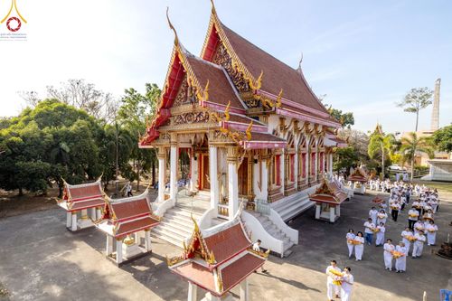 ภาพ No.196807:พิธีทอดผ้าป่าทำนุบำรุงศาสนสถาน ณ วัดโพธิ์เอน ต.บางขุนกอง อ.บางกรวย จ.นนทบุรี ในโครงการธรรมยาตรา กตัญญูบูชา มหาปูชนียาจารย์ พระมงคลเทพมุนี(สด จนฺทสโร) พระผู้ปราบมาร อนุสรณ์สถาน 7 แห่ง ปีที่ 13 วันที่ 17 มกราคม พ.ศ. 2568