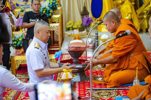 ภาพ No.169079:งานทอดกฐินสามัคคีวัดรังสีสุนทร กม.๕ โดย หน่วยบัญชาการต่อสู้อากาศยานและรักษาฝั่ง และโครงการกฐินสามัคคีทั่วไทย 30,000 วัด บูชาธรรม 80 ปี หลวงพ่อธัมมชโย โดย คณะศิษยานุศิษย์วัดพระธรรมกาย ณ วัดรังสีสุนทร กม.๕ จ. ชลบุรี วันที่ 23 ตุลาคม พ.ศ.2567