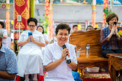 ภาพ No.164548:พิธีทอดกฐิน ณ วัดเทพมงคล อ.บางซ้าย จ.พระนครศรีอยุธยา ในโครงการกฐินสามัคคีทั่วไทย 30,000 วัด บูชาธรรม 80 ปี หลวงพ่อธัมมชโย โดยคณะศิษยานุศิษย์วัดพระธรรมกาย วันที่ 20 ตุลาคม พ.ศ. 2567