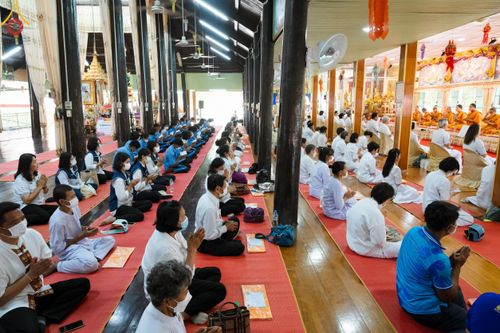 ภาพ No.117227:พิธีทอดผ้าป่าทำนุบำรุงศาสนสถาน ณ วัดคู้สลอดวุฒิโสภณ ต.คู้สลอด อ.ลาดบัวหลวง จ.พระนครศรีอยุธยา วันที่ 23 มกราคม พ.ศ. 2567