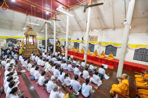 ภาพ No.113898:พิธีทอดผ้าป่าทำนุบำรุงศาสนสถาน ณ วัดอัมพวัน ต.บางม่วง อ.บางใหญ่ จ.นนทบุรี วันที่ 17 มกราคม พ.ศ. 2567