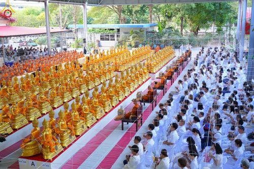 ภาพ No.186396:พิธีบรรจุพระบรมสารีริกธาตุ และพิธีพุทธาภิเษกองค์พระประธาน 150 องค์  ส่งประดิษฐาน ณ ดินแดนพุทธภูมิ อินเดีย-เนปาล ณ วัดประยูรธรรมาราม อ.ลำลูกกา จ.ปทุมธานี วันอาทิตย์ที่ 15 ธันวาคม พ.ศ. 2567