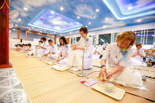 ภาพ No.115615:พิธีถวายภัตตาหารเป็นสังฆทาน แด่คณะพระธรรมยาตรา ปีที่ 12 วันที่ 20 มกราคม พ.ศ. 2567 ณ วัดโบสถ์(บน) บางคูเวียง จ.นนทบุรี