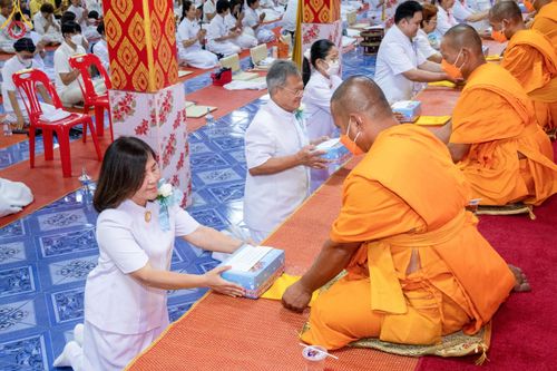 ภาพ No.114605:พิธีทอดผ้าป่าทำนุบำรุงศาสนสถาน ณ วัดตะเคียน ต.บางคูเวียง อ.บางกรวย จ.นนทบุรี วันที่ 18 มกราคม พ.ศ. 2567