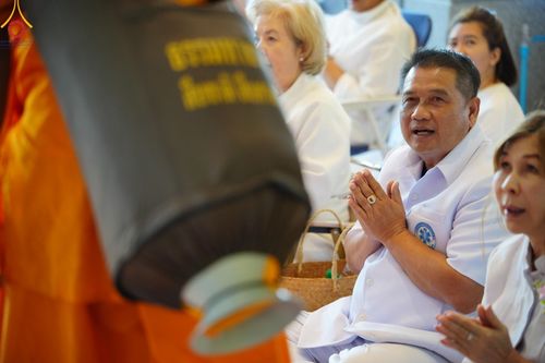 ภาพ No.188402:พิธีต้อนรับพระธรรมยาตรา ในโครงการธรรมยาตรา กตัญญูบูชา มหาปูชนียาจารย์ พระมงคลเทพมุนี(สด จนฺทสโร) พระผู้ปราบมาร อนุสรณ์สถาน 7 แห่ง ปีที่ 13 วันที่ 2 มกราคม พ.ศ. 2568 ณ วัดพระธรรมกาย จ.ปทุมธานี