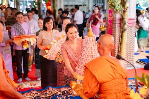 ภาพ No.91787:พิธีทอดกฐินสามัคคีทั่วไทย 5,000 วัด ณ วัดโนนพระแก้ว ต.น้ำโมง อ.ท่าบ่อ จ.หนองคาย  วันจันทร์ที่ 30 ตุลาคม พ.ศ. 2566