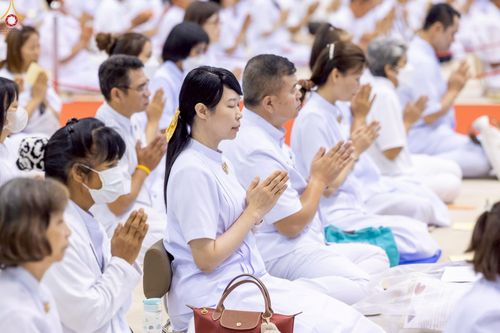 ภาพ No.228043:วันอาทิตย์ที่ 1 มิถุนายน พ.ศ. 2568 พิธีมุทิตาพระอุปสมบทอุทิศชีวิต ณ ห้องแก้วสารพัดนึก 1 วัดพระธรรมกาย