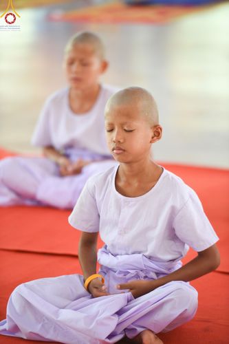 ภาพ No.135200:พิธีตัดปอยผม, พิธีขอขมารับผ้าไตร, พิธีบรรพชา, พิธีถวายบาตร ในโครงการบรรพชาสามเณร ฟื้นฟูพระพุทธศาสนาทั่วไทย  ณ ศูนย์ปฏิบัติธรรมบุญประสาน ต.พญาเย็น อ.ปากช่อง จ.นครราชสีมา วันที่ 5 เมษายน พ.ศ. 2567