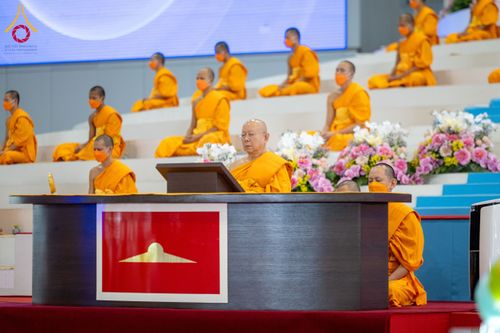 ภาพ No.126603:พิธีบูชาข้าวพระ ในวันอาทิตย์ต้นเดือนที่ 3 มีนาคม พ.ศ. 2567 ณ วัดพระธรรมกาย จ.ปทุมธานี