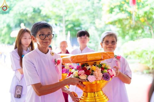 ภาพ No.171324:พิธีทอดกฐินพระนานาชาติเพื่อสร้างทุกสิ่ง  ณ ศูนย์ฝึกอบรมพุทธบุตรนานาชาติ อ.กบินทร์บุรี จ.ปราจีนบุรี วันที่ 27 ตุลาคม พ.ศ. 2567