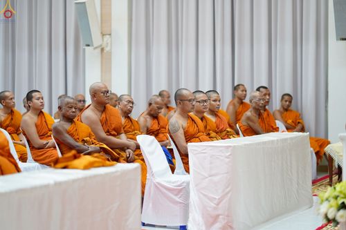 ภาพ No.236991:วันพุธที่ 6 สิงหาคม พ.ศ. 2568 ขึ้น 12 ค่ำ เดือน 5 การประชุมพระสังฆาธิการและพระนวกะ ในเขตปกครองคณะสงฆ์อำเภอเขาชัยสน  และอำเภอบางแก้ว ประจำปี ๒๕๖๘ ณ ศูนย์ปฏิบัติธรรมพัทลุง ตำบลควนขนุน อำเภอเขาชัยสน จังหวัดพัทลุง