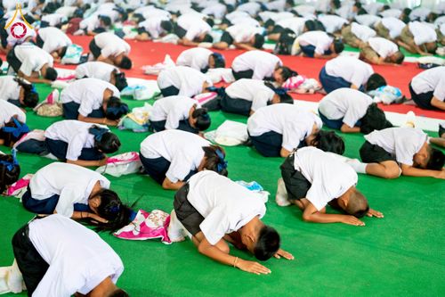 ภาพ No.266719:วันที่ 5 พฤศจิกายน พ.ศ. 2568 รวมพลังเด็กดี V-Star ผู้นำฟื้นฟูศีลธรรมโลก ณ พุทธอุทยานนานาชาติ จังหวัดหนองคาย