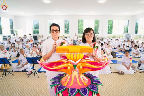 ภาพ No.97644:พิธีทอดกฐินสามัคคี เพื่อถมดินทำถนนและใช้ป้องกันน้ำท่วม ณ ศูนย์ปฏิบัติธรรมจังหวัดนครนายก อ.องครักษ์ จ.นครนายก วันที่ 19 พฤศจิกายน พ.ศ. 2566