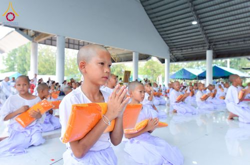 ภาพ No.216814:วันเสาร์ที่ 5 เมษายน พ.ศ. 2568 พิธีบรรพชาสามเณรฟื้นฟูพระพุทธศาสนาทั่วไทย ณ ธุดงคสถานอำนาจเจริญ จ.อำนาจเจริญ