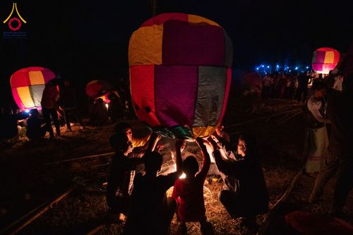 ภาพ No.176153:พิธีทอดกฐินสมทบ โดยมูลนิธิธรรมกาย ในนามหลวงพ่อธัมมชโย ณ วัดสัทธนารามา บานา วิหาร เมืองไดยุน รัฐอรุนาจาลประเทศ ประเทศอินเดีย วันที่ 15 พฤศจิกายน พ.ศ. 2567
