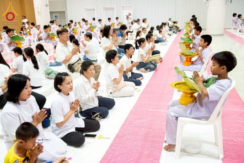 ภาพ No.213518:วันเสาร์ที่ 29 มีนาคม พ.ศ. 2568 พิธีปลงผม โครงการสามเณรยุวธรรมทายาท รุ่นที่ 33 โครงการสามเณรมัชฌิมธรรมทายาท รุ่นที่ 29 ณ ห้องปฏิบัติธรรมวิหารคด คอร์ 13 วัดพระธรรมกาย