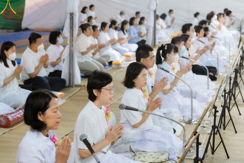 ภาพ No.116480:พิธีถวายภัตตาหารเป็นสังฆทาน แด่คณะพระธรรมยาตรา ปีที่ 12 วันที่ 22 มกราคม พ.ศ. 2567 ณ อนุสรณ์สถานบางนางแท่น จ.นครปฐม