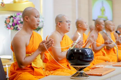 ภาพ No.241668:วันอาทิตย์ที่ 24 สิงหาคม พ.ศ. 2568 พิธีทอดผ้าป่า ฉลองครบรอบ 10 ปี ศูนย์ปฏิบัติธรรมพัทลุง