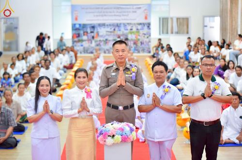 ภาพ No.216471:วันอังคารที่ 8 เม.ย. พ.ศ. 2568 พิธีบรรพชาสามเณร ณ ศูนย์ปฏิบัติธรรมเขาคิชฌกูฏ จันทบุรี