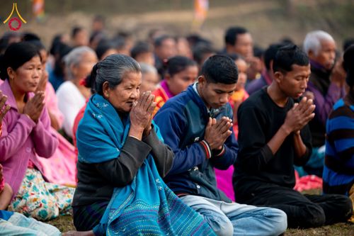 ภาพ No.130952:Photo Story ปฐมบรรพชาชาวพุทธมาร์มา Episode 4/5 วันที่ 13 กุมภาพันธ์พ.ศ. 2567 ณ วัดธัมจักร อรัญกุฏิ บังกลาเทศ