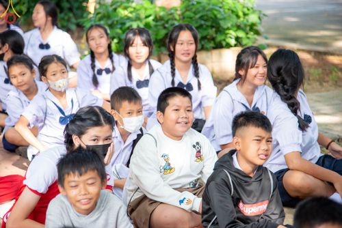 ภาพ No.103436:วันรวมพลังเด็กดี V-Star ผู้นำฟื้นฟูศีลธรรมโลก จังหวัดเชียงรายและจังหวัดพะเยา ณ ศูนย์ปฏิบัติธรรมจังหวัดเชียงราย วันที่ 2 ธันวาคม พ.ศ. 2566