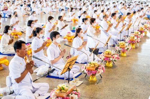 ภาพ No.91134:พิธีร่วมบุญกฐินสัมฤทธิ์ปีที่ 16 และกฐินสมทบวัดกัลยาณมิตรทั้งภายใน และต่างประเทศปีที่ 6 ณ บ้านแก้วเรือนทองคุณยายฯ วัดพระธรรมกาย วันเสาร์ที่ 21 ตุลาคม พ.ศ. 2566