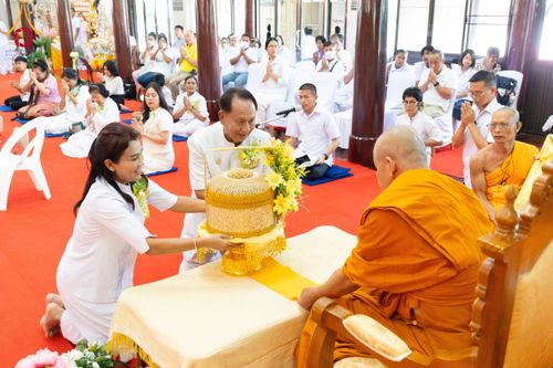 ภาพ No.161303:พิธีบำเพ็ญกุศลอุทิศถวายแด่ พระเดชพระคุณพระพรหมโมลี (อดีตเจ้าคณะจังหวัดสิงห์บุรี) , อดีตเจ้าอาวาสทุกรูป และ พิธีทอดผ้าป่าบำรุงวัด บำรุงโรงเรียน  ณ วัดกลางธนรินทร์ ต.บ้านแป้ง อ.พรหมบุรี จ.สิงห์บุรี วันเสาร์ที่ 5 ตุลาคม พ.ศ. 2567