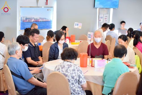 ภาพ No.224823:วันเสาร์ ที่ 10 พฤษภาคม พ.ศ. 2568 วัดพระธรรมกายฮ่องกง จัดพิธีปล่อยปลา บนเรือใหญ่บนอ่าวฮ่องกง และจัดพิธีถวายมหาสังฆทานกลางทะเล ประจำปี 2568 เนื่องในสัปดาห์วิสาขบูชาโลก