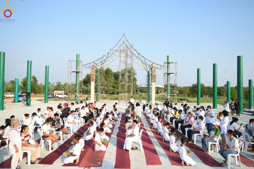 ภาพ No.133193:พิธีตัดปอยผม ธรรมทายาท โครงการสามเณรฟื้นฟูพระพุทธศาสนาทั่วไทย ณ ศูนย์ปฏิบัติธรรมวิหารแดง ตำบลเจริญธรรม อำเภอวิหารแดง จ.สระบุรี  วันที่ 31  มีนาคม พ.ศ. 2567
