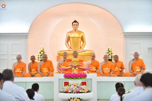 ภาพ No.257369:วันที่ 11 ตุลาคม พ.ศ. 2568 พิธีทอดกฐินสามัคคี  เพื่องานเผยแผ่พระพุทธศาสนา วิชชาธรรมกายสู่ชาวท้องถิ่น ณ วัดพระธรรมกายคอร์ซัวร์ ลุสท์สโกว  ประเทศเดนมาร์ก 