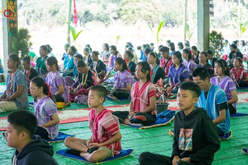 ภาพ No.93655:พิธีทอดกฐินสามัคคีทั่วไทย 5,000 วัด ณ ศูนย์อบรมเยาวชนสบเมย จ.แม่ฮ่องสอน วันที่ 10 พฤศจิกายน พ.ศ. 2566