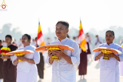 ภาพ No.130259:Photo Story ปฐมบรรพชาชาวพุทธมาร์มา Episode 3/5 วันที่ 9 กุมภาพันธ์ พ.ศ. 2567 ในโครงการบรรพชาสามเณร ครั้งแรกของชาวพุทธมาร์มา บังกลาเทศ ณ วัดธัมจักร อรัญกุฏิ เมืองรัมการ์ คาร์กาชารี บังกลาเทศ