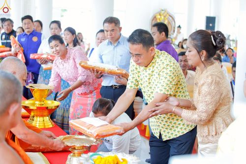 ภาพ No.258408:วันที่ 18 ตุลาคม พ.ศ. 2568 พิธีทอดกฐินสามัคคีทั่วไทย 30,000 วัด โดยคณะศิษยานุศิษย์ บูชาธรรม 81 ปี หลวงพ่อธัมมชโย ณ วัดโตงไชยาราม อ.ย่านตาขาว จ.ตรัง