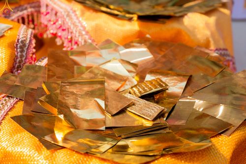 ภาพ No.79521:พิธีเททองหล่อพระประธาน ประจำอุโบสถวัดสายสุวพรรณ ณ มณฑลพิธีฯ ธรรมอุทยาน สัตตมหาสถาน หน้าอุโบสถวัดสายสุวพรรณ ต.คลองสี่ อ.คลองหลวง จ.ปทุมธานี วันเสาร์ที่ 1 เมษายน พ.ศ. 2566