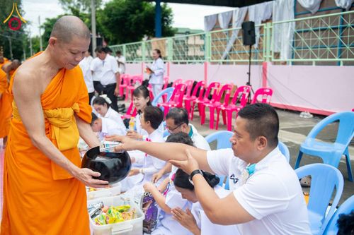 ภาพ No.350030:วันที่ 17 กันยายน พ.ศ. 2569 พิธีตักบาตรเข้าพรรษา 109 รูป ถวายเป็นพระราชกุศลสมเด็จพระบรมราชชนนีพันปีหลวง  ณ โรงเรียนสังข์อ่ำวิทยา อำเภอคลองหลวง จังหวัดปทุมธานี
