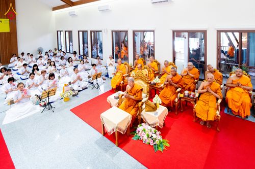 ภาพ No.336284:วันจันทร์ที่ 22 มิถุนายน พ.ศ.2569 พิธีอัญเชิญพระธรรมกาย และบรรจุพระบรมสารีริกธาตุ  ภายในเกศดอกบัวตูม องค์พระประธาน ณ อาคารสมปรารถนา วัดกลางธนรินทร์ ต.บ้านแป้ง อ.พรหมบุรี จ.สิงห์บุรี