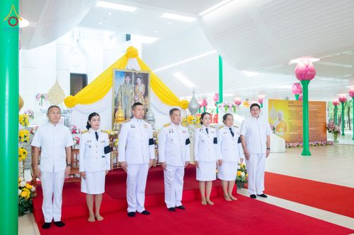 ภาพ No.332290:วันเสาร์ที่ 6 มิถุนายน พ.ศ.2569 พิธีต้อนรับสัญญาบัตร พัดยศ พระราชภาวนาวชิรวิเทศ วิ. ณ อุโบสถพระไตรปิฏก วัดพระธรรมกาย