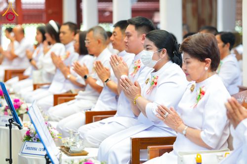 ภาพ No.303351:วันที่ 23 มกราคม พ.ศ. 2569 พิธีเจริญพุทธมนต์ปฏิบัติธรรม มอบทุนการศึกษา  ถวายสังฆทาน 109 วัด เพื่อถวายเป็นพุทธบูชา เพื่อขับเคลื่อนโครงการหมู่บ้านรักษาศีล 5 โดยคณะสงฆ์จังหวัดนครปฐม คณะศิษยานุศิษย์วัดพระธรรมกาย โครงการธรรมยาตรา ปีที่ 14 ณ วัดบางปลา อำเภอบาง