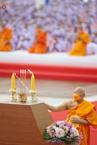 ภาพ No.79820:พิธีขอบรรพชา , พิธีคล้องอังสะ พิธีขอสรณคมน์และศีล , พิธีขอนิสสัย ในโครงการบรรพชาสามเณรฟื้นฟูพระพุทธศาสนาทั่วไทย วันเสาร์ที่ 8 เมษายน พ.ศ.2566