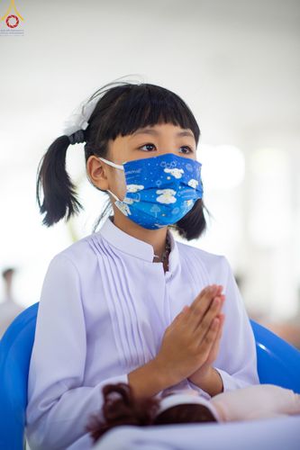 ภาพ No.84001:พิธีบุพเปตพลี ครั้งที่ 137 ร่วมอุทิศบุญกุศลแด่หมู่ญาติที่ล่วงลับไปแล้ว และสืบทอดอายุพระพุทธศาสนา ในวันจันทร์ที่ 17 กรกฎาคม พ.ศ. 2566 ณ หอฉันคุณยายอาจารย์ฯ วัดพระธรรมกาย