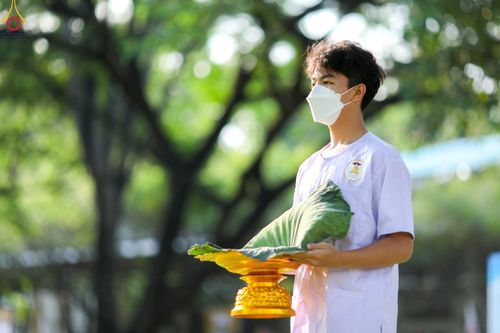 ภาพ No.80046:พิธีตัดปอยผมและปลงผมนาคธรรมทายาท โครงการอุปสมบทหมู่ธรรมทายาท พุทธศาสตร์สากลรุ่นที่ 7 (ภาคฤดูร้อน) วันอาทิตย์ที่ 9 เมษายน พ.ศ.2566