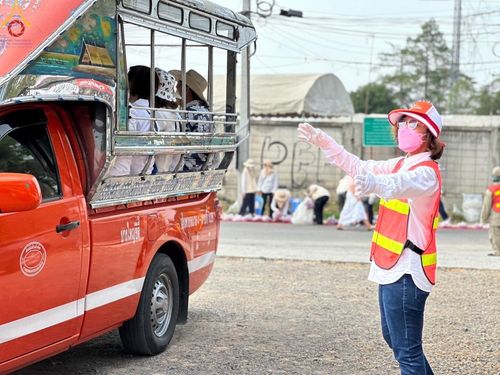 ภาพ No.113547:V.12 พลังหมู่ การเตรียมงาน เก็บงาน การรับบุญของเจ้าหน้าที่หน่วยงานต่างๆ เพื่อโครงการธรรมยาตรา ปีที่ 12 ระหว่างวันที่ 2 - 31 มกราคม พ.ศ. 2567