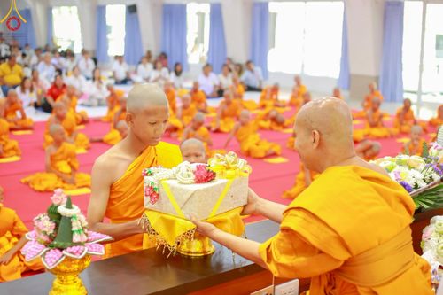 ภาพ No.213918:วันเสาร์ที่ 29 มีนาคม พ.ศ. 2568 พิธีตัดปอยผม ขอขมาผู้ปกครอง มอบบาตร-ผ้าไตร และพิธีบรรพชาสามเณร ณ ศูนย์ปฏิบัติธรรมจังหวัดระยอง (บ้านช่องลม) ต.บางบุตร อ.บ้านค่าย จ.ระยอง