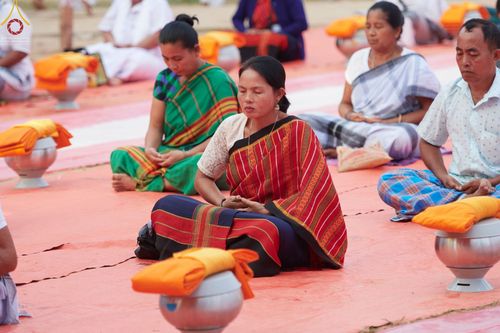 ภาพ No.64742:พิธีบรรพชาสามเณร โครงการบรรพชาสามเณร 500 รูป ประเทศบังกลาเทศ วันที่ 22 พฤศจิกายน พ.ศ. 2565