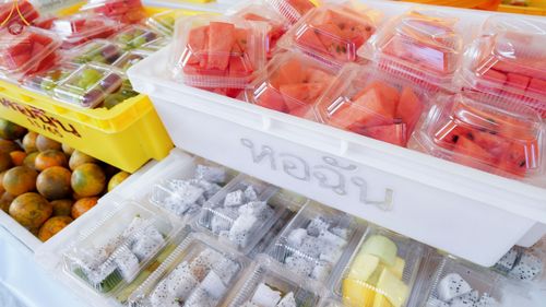 ภาพ No.72996:พิธีถวายภัตตาหารเป็นสังฆทาน แด่คณะพระธรรมยาตราฯ ในโครงการธรรมยาตรากตัญญูบูชา มหาปูชนียาจารย์ พระมงคลเทพมุนี(สด จนฺทสโร) พระผู้ปราบมาร อนุสรณ์สถาน 7 แห่ง ปีที่ 11 วันที่ 20 มกราคม พ.ศ. 2566