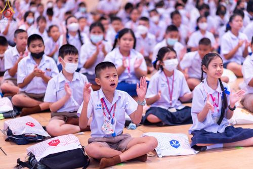 ภาพ No.103613:วันรวมพลังเด็กดี V-star ผู้นำฟื้นฟูศีลธรรมโลก จังหวัดสมุทรปราการ วันพุธที่ 20 ธันวาคม พ.ศ. 2566 ณ เมืองโบราณ จ.สมุทรปราการ