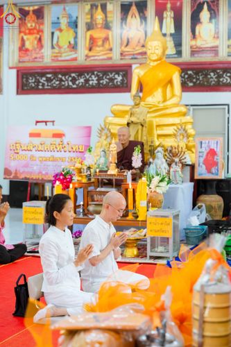 ภาพ No.98180:พิธีทอดกฐินสามัคคีทั่วไทย 5,000 วัด ณ วัดสามัคคีกิตยาราม ต.เบิกไพร อ.จอมบึง จ.ราชบุรี วันที่ 25 พฤศจิกายน พ.ศ. 2566