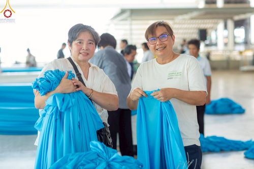 ภาพ No.218597:วันพฤหัสบดีที่ 17 เมษายน พ.ศ. 2568 การเตรียมงานในลานธรรม , สภาธรรมกายสากล , วิหารคด  เพื่องานวันคุ้มครองโลก 22 เมษายน พ.ศ. 2568